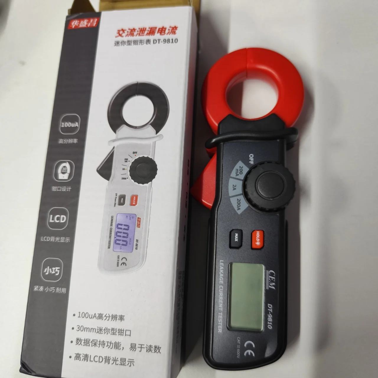 User-friendly DT-9810 Mini AC Leakage Current Tester: New 2026 Digital Clamp Meter for Electrical Leakage Detection