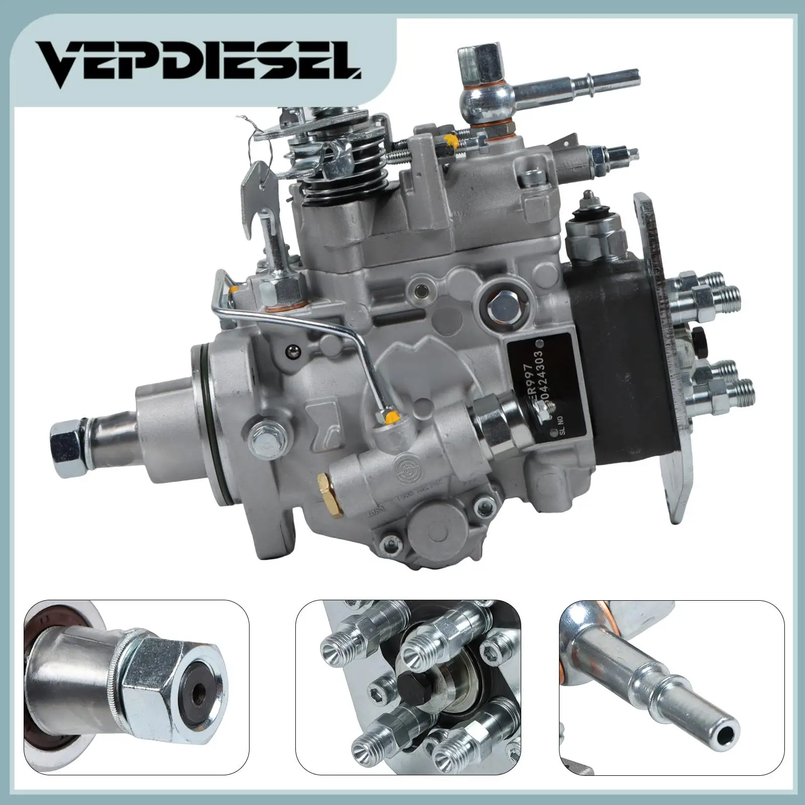 

1 PC 0460424303 2644N208 Fuel Injection Pump For CAT Perkins 56KW Diesel Engine Replacement Parts Fuel Supply System Accessories