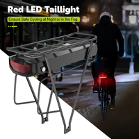 48V 36V Rear Rack Battery 30A BMS eBike Battery Grade A 18650 Lithium Battery Pack For 1000W~250W BAFANG/Tongsheng Motor Kits