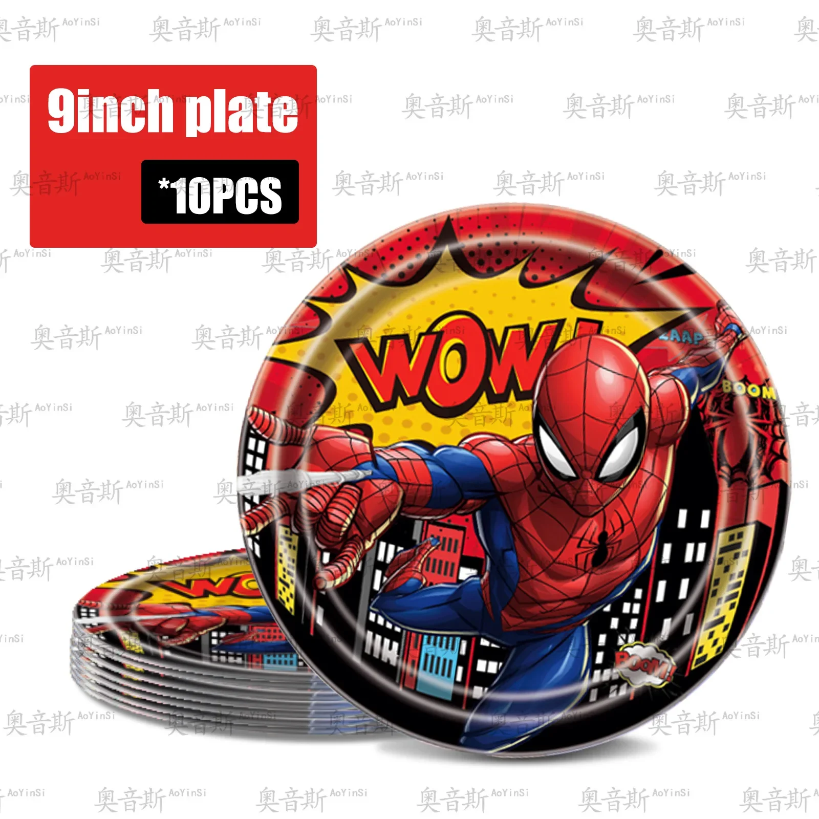 Spiderman Party Tableware Cutlery Paper Plate Cup Tablecloth Kids Cartoon Happy Birthday Decoration Baby Shower Supplies