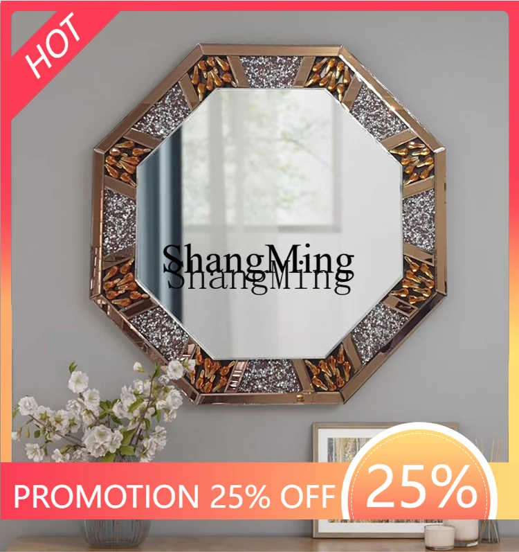 FG  good-looking washbasin vanity mirror wall-mounted background wall entrance decorative mirror creative vanity mirror