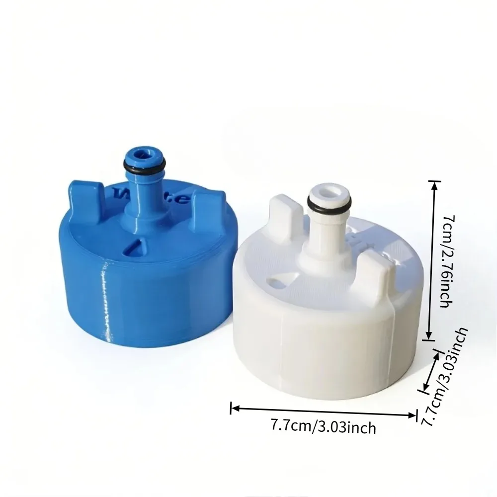 1PCS An Adapter for RV Water Tanks, a Water Filling Device Equipped with a Quick Hose Connector And O-Ring Seal,Without Battery