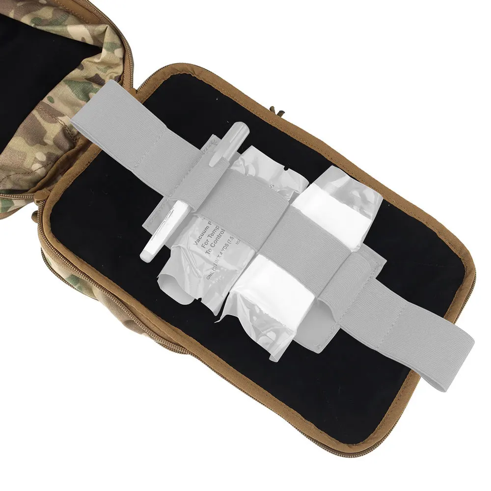 Imagem -05 - Tactical Flatpack Molle Mochila Expansível Bolsa Faça Você Mesmo Gancho e Loop Knapsack Integrar com Caça Vest Transportadora de Placa Micro Peito Rig