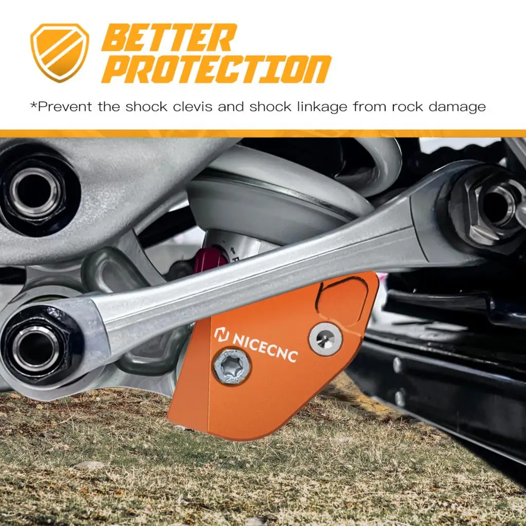 For KTM SXF 350 SXF 450 2023-2025 Rear Shock Linkage Guard Protector SX 125 250 XC XCF For Husqvarna TE 300 For GasGas EC 300