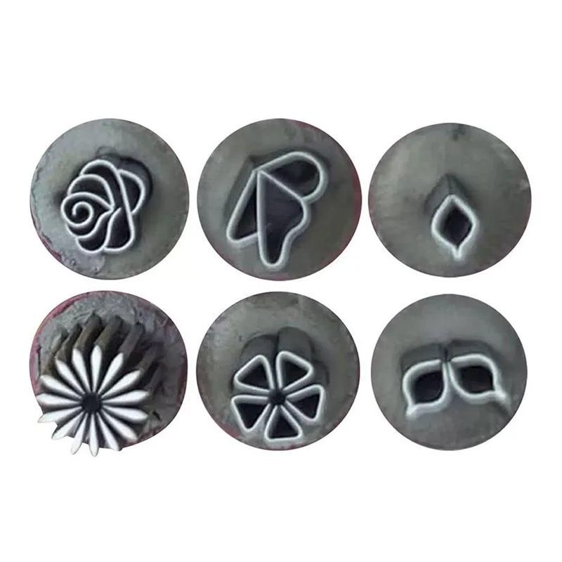 N89R مسمار الفن ختم مجموعة أقلام ، 6 قطعة مسمار ختم القلم DIY مسمار أدوات الرسم ، ختم مسمار أداة فنية مع أنماط مختلفة ، مسمار ختم القلم