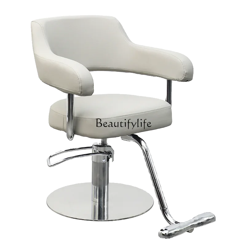 

Barber Shop Can Put down Hair Cutting Stool for Hair Salon Hot Dyeing Hair Cutting Chair