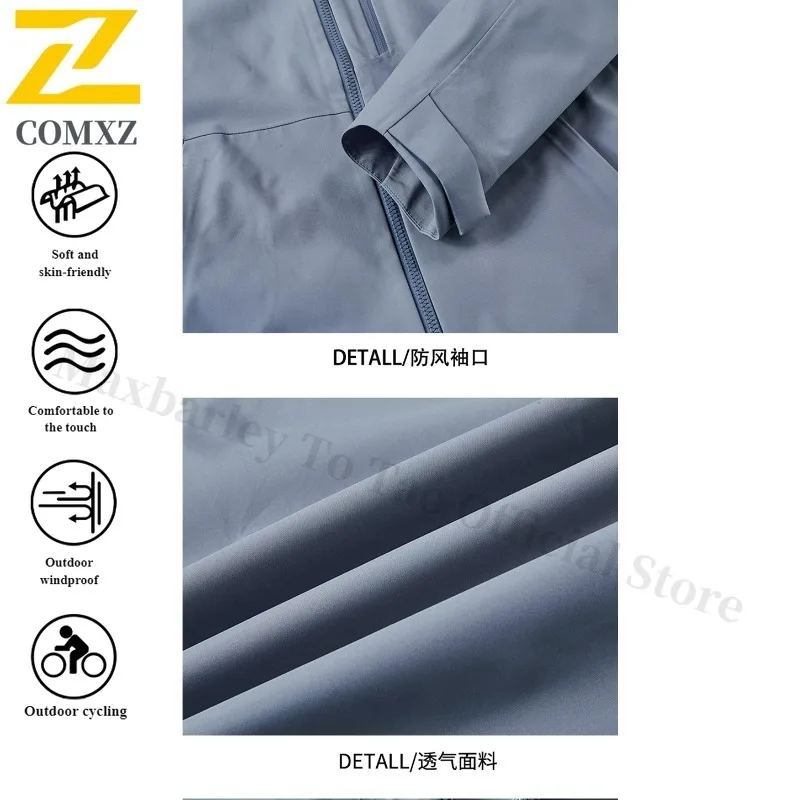 EiAO الرجال العصرية سترة واقية ربيع الخريف مقاوم للماء يندبروف سترة خارجية غير رسمية للمشي التخييم الصيد 2025 موضة #6