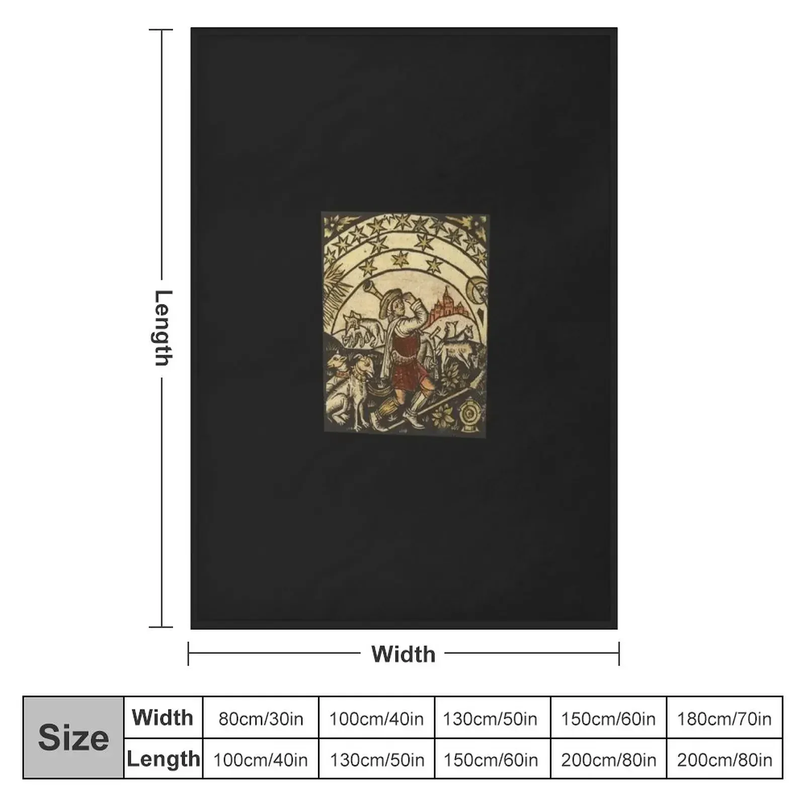 Bardcore Medieval Book Cover Illustration Throw Blanket Soft Plaid Blankets For Baby Summer Bed covers Sofa Quilt Blankets