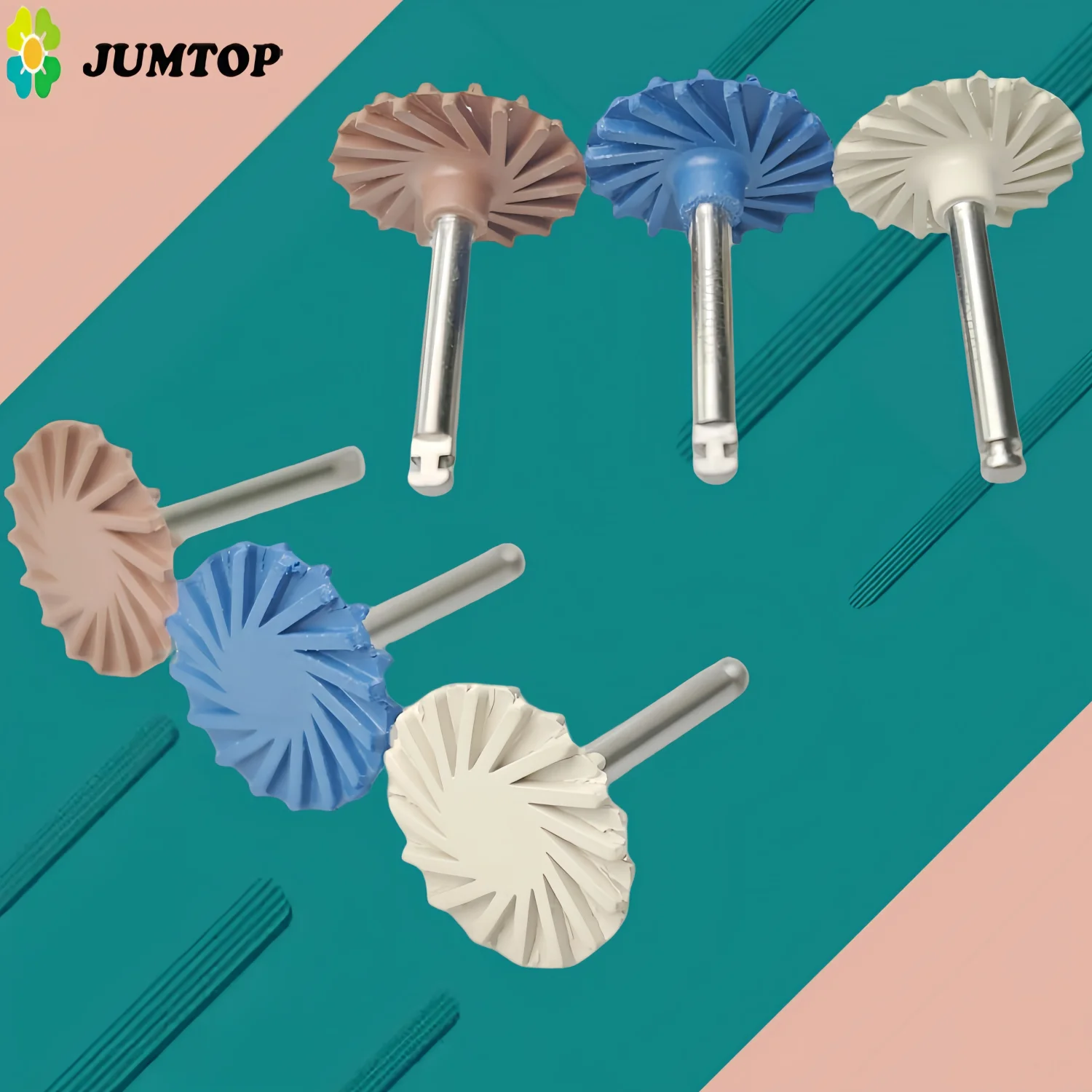 6Pcs/Set Dental Rub…