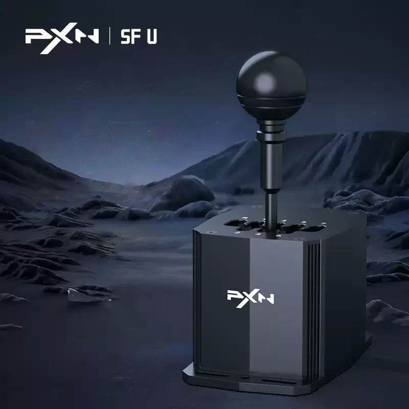 PXN SF U マニュアルトランスミッション 7+1 レーシングシミュレーター VD4/6/10/V99/V10Proステアリングホイール対応 PC用