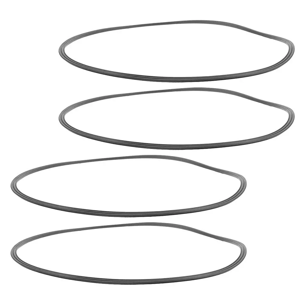 Bar Stool Base Rubber Ring 4 Pack 385mm Nonslip Floor Protector High Elastic Chair Chassis Guard