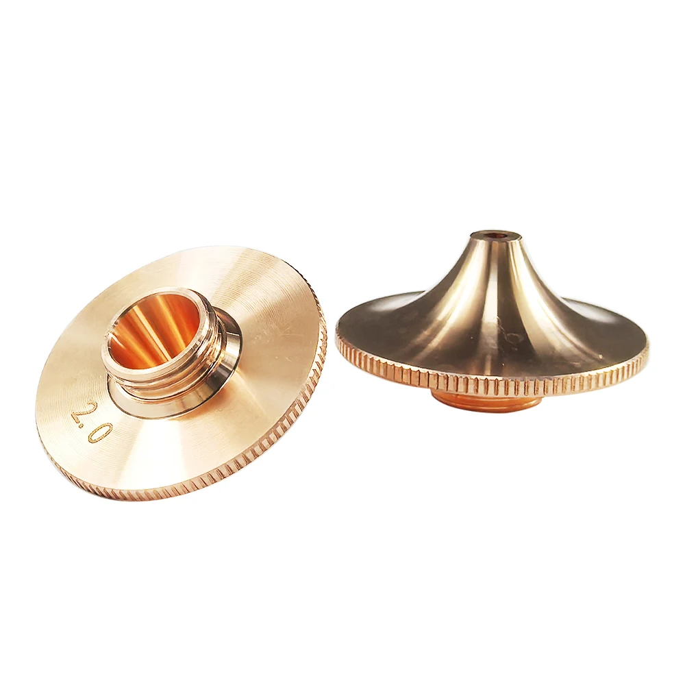 HUNST Laser Nozzle Single Double Layer Dia.28mm Caliber 0.8-4.0 For Raytools Precitec WSX Fiber Laser Cutting Head