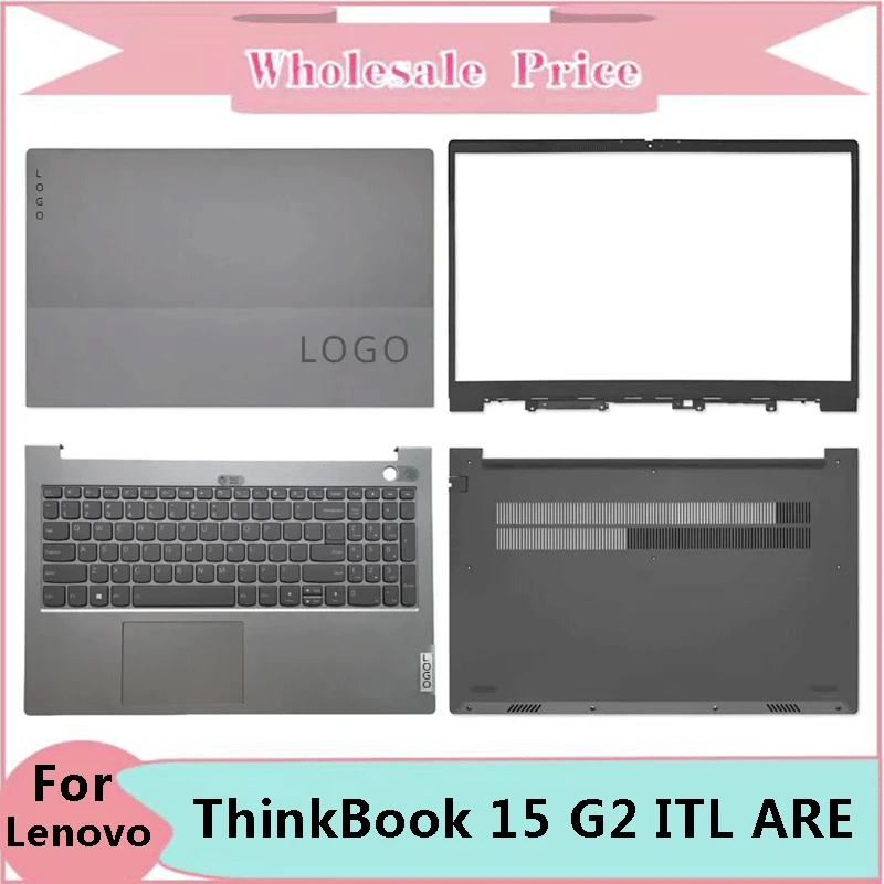 

NEW For Lenovo ThinkBook 15 G2 ITL ARE G3 ACL Laptop LCD Back Cover Front Bezel Upper Palmrest Bottom Base Case Keyboard Hinges