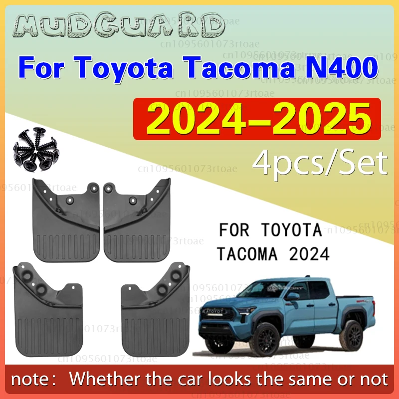 

Universal Pickup SUV Trunk Mud Flaps Fender Large SUV Pick up Mudflaps Splash Guards For Toyota Tacoma N400 2024-2025