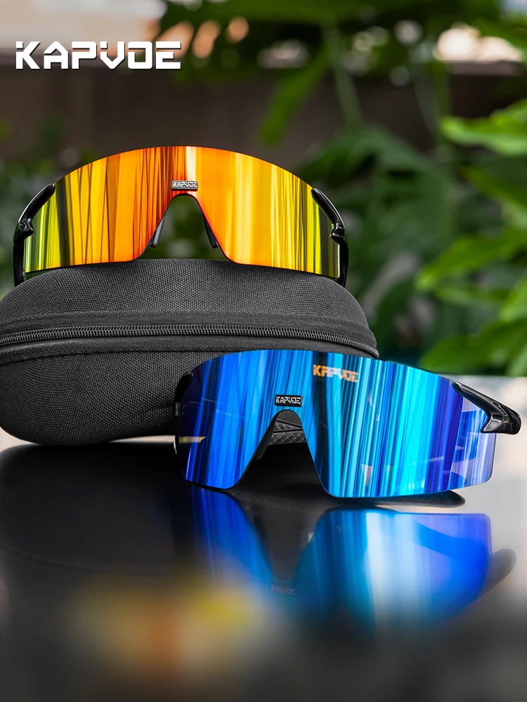 AliExpress kapvoe Kapvoe New Cycling Sunglasses Fashion for Men Bike Glasses Cycle Women Sports Bicycle MTB Fishing Hiking Riding Eyewear UV400