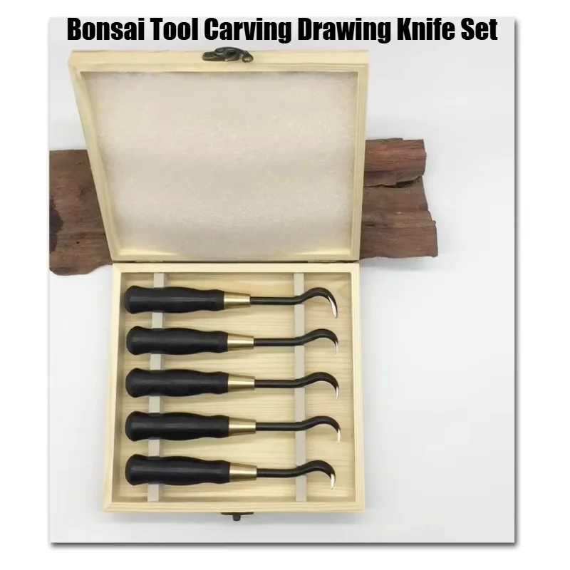 Bonsai Carving Drawing Knife Set Bonsai Tree Shaping Modeling Hand Tools