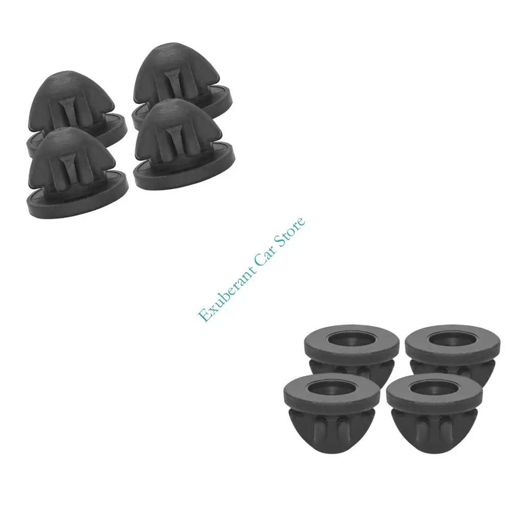

H3CE 4pcs Rubber Mount Grommet Bush 11127614138 for E88 E82 F20 F30 F33 Bump Stop