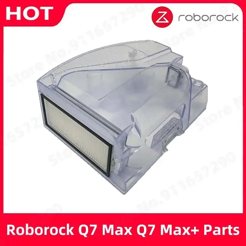 

Запасные части для Roborock Q7 Max Q7 Max+: контейнер для пыли, резервуар для воды, пылесборник с HEPA-фильтрами, аксессуары для пылесоса