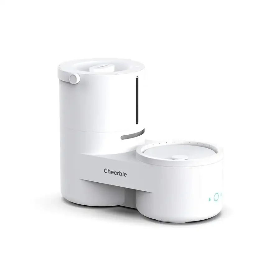 

Cheerble Drinkie Your pets favorite self-cleaning water dispenser water dish 100% remotely and hassle-free Smart app