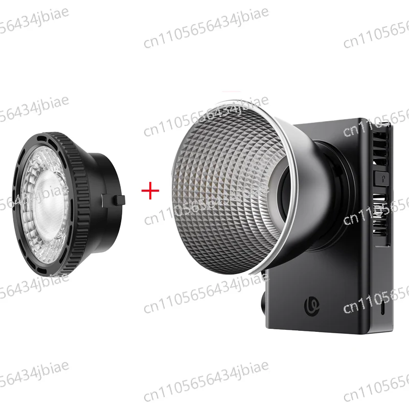 C01 100W Portable Bi-Color COB Video Light 2700-6500K CRI96+ 14500 Mini Bowens Mount Full Light