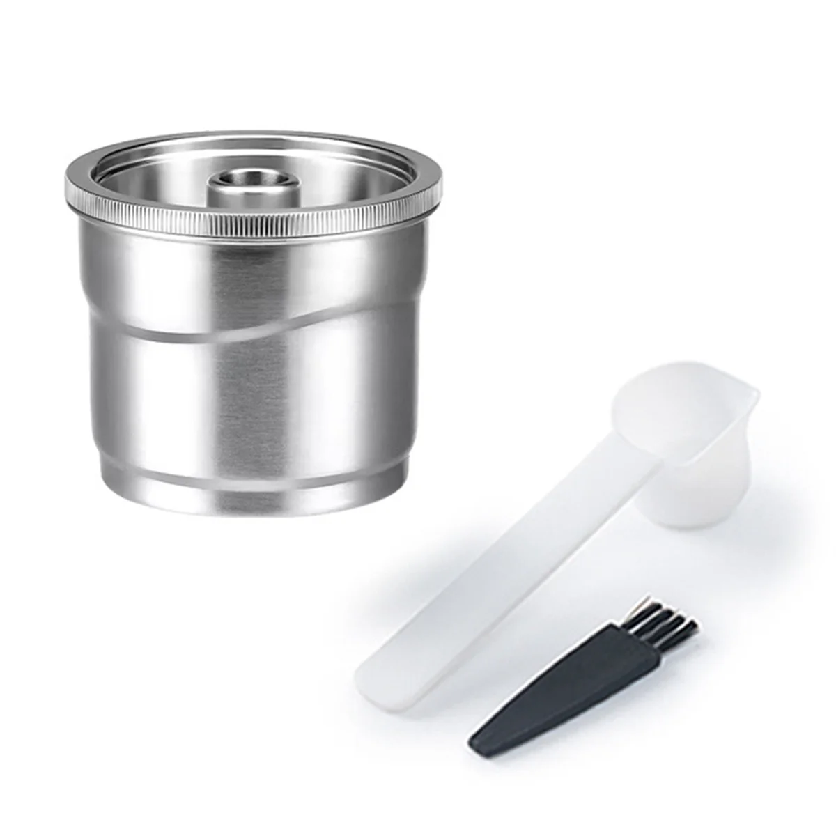 1 قطعة كبسولة قابلة لإعادة الاستخدام ل كبسولات إسبرسو القابلة لإعادة الملء الفولاذ المقاوم للصدأ مرشح القهوة جراب ل X7/ Y3/ Y5