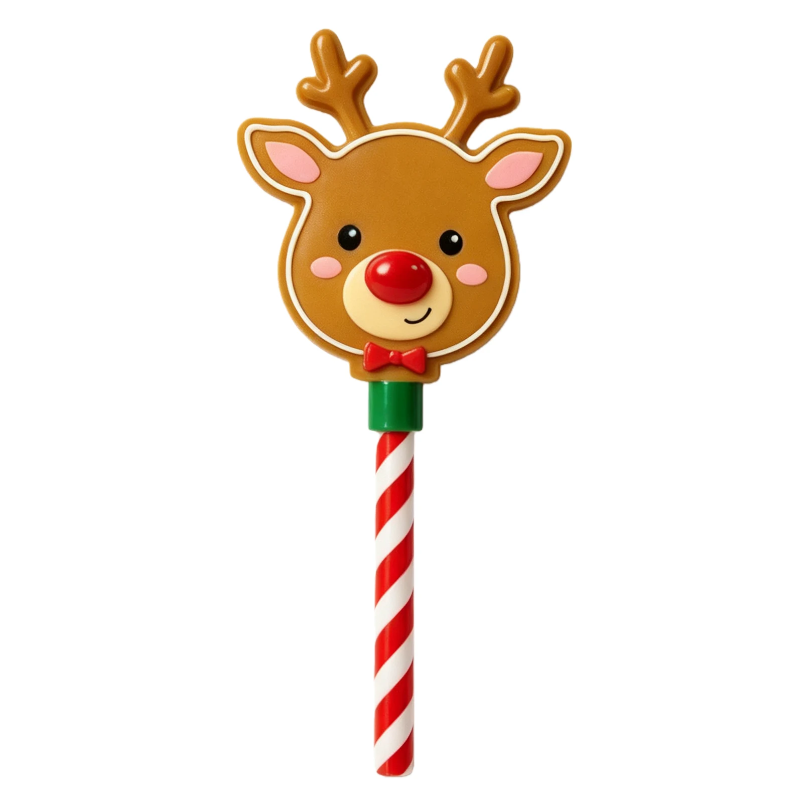 Christmas Cashier Wand NFC Tap Pay Extender Festive Decor Candy Cane Handle Reindeer Gingerbread Snowman Snowflake Tree Star ABS