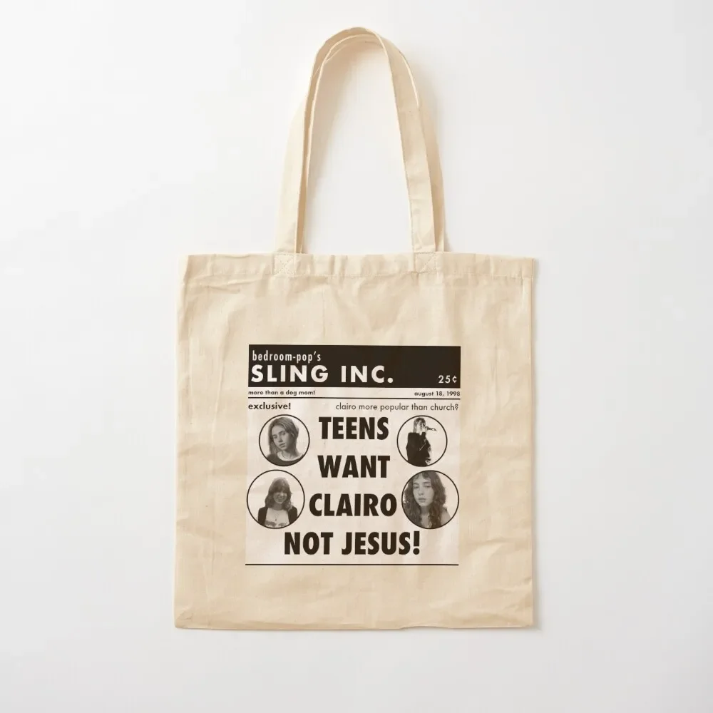 

clairo newspaper shirt Tote Bag tote bags cloth bags Shopping bags shopping trolley bag Bag