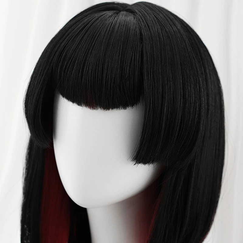 Rolecos jogo lol após horas espírito flor molas ahri peruca cosplay 40cm cor misturada feminino resistente ao calor cabelo sintético