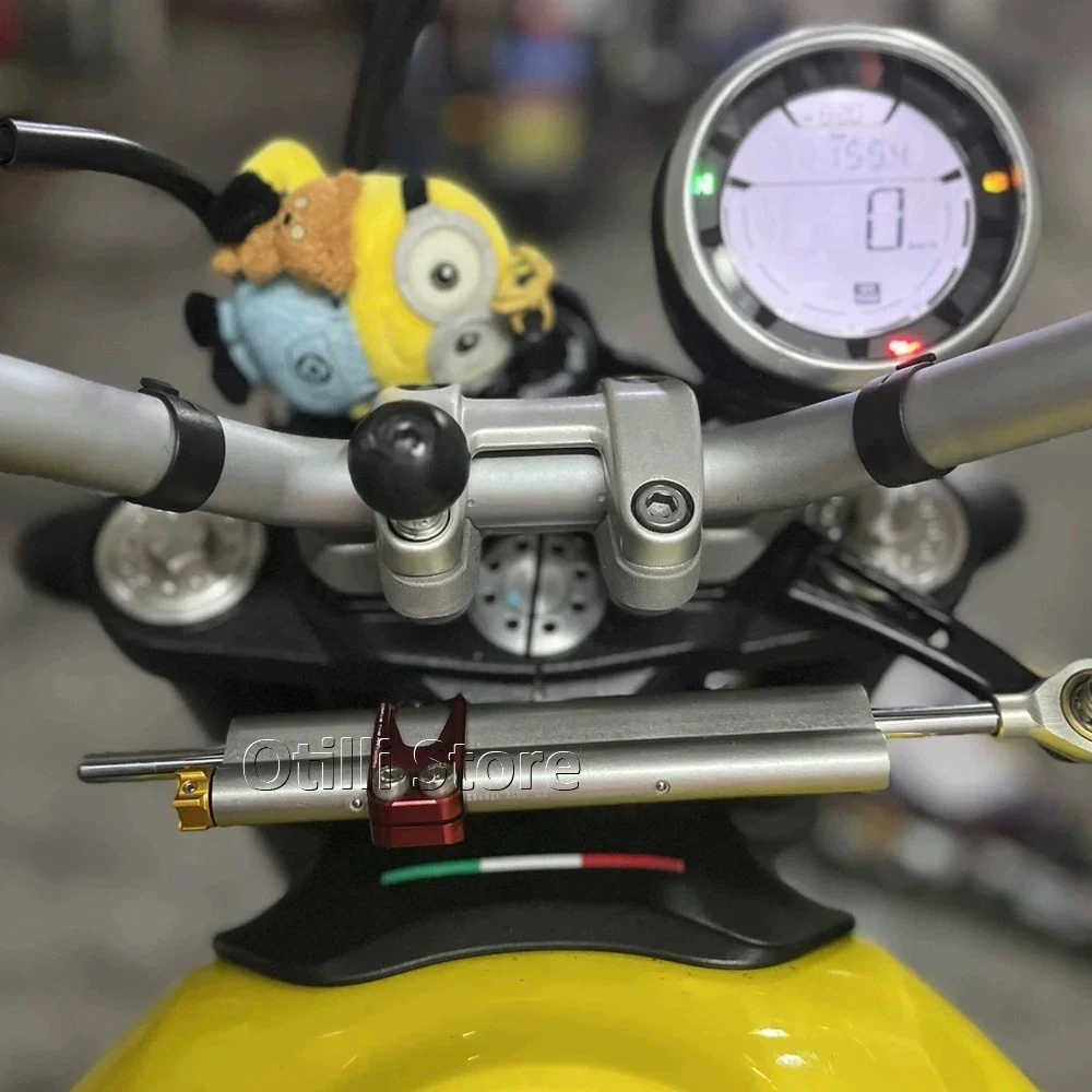 

Steering Damper Bracket Mount Kit For Ducati Scrambler 800 SCRAMBLER800 Motorcycle Stabilizer Shock Absorber Mount Accessories