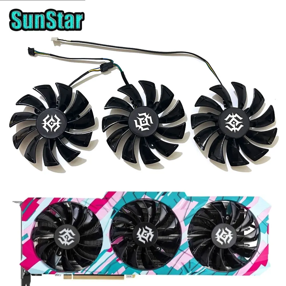 

New GA92S2U 87MM RTX 3080 RTX 3090 X-GAMING GPU Cooling Fan For ZOTAC GeForce RTX 3060 TI 3070 3080 3090 X-GAMING OC Video Card