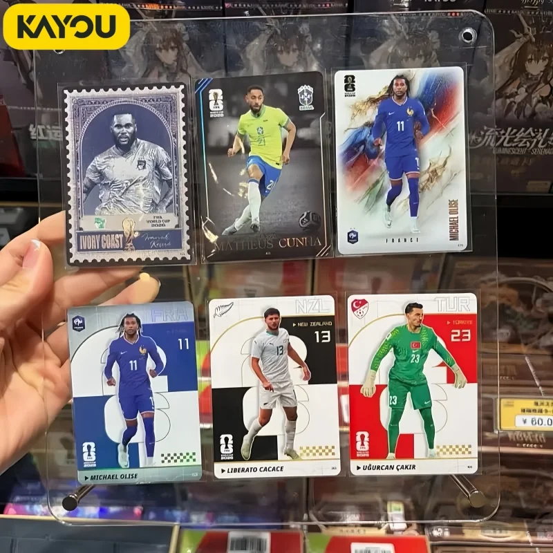Tarjetas Coleccionables Oficiales y Originales de KAYOU y Panini del Mundial de la FIFA 2026, Edición Suprema, Regalo de Cumpleaños, Juguete