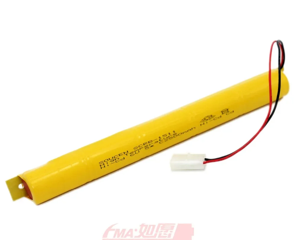 

Emergency Entrance Exit Light Rechargeable Battery Backup Power Ni-Cd 6V 2500mAh 26500C5SL