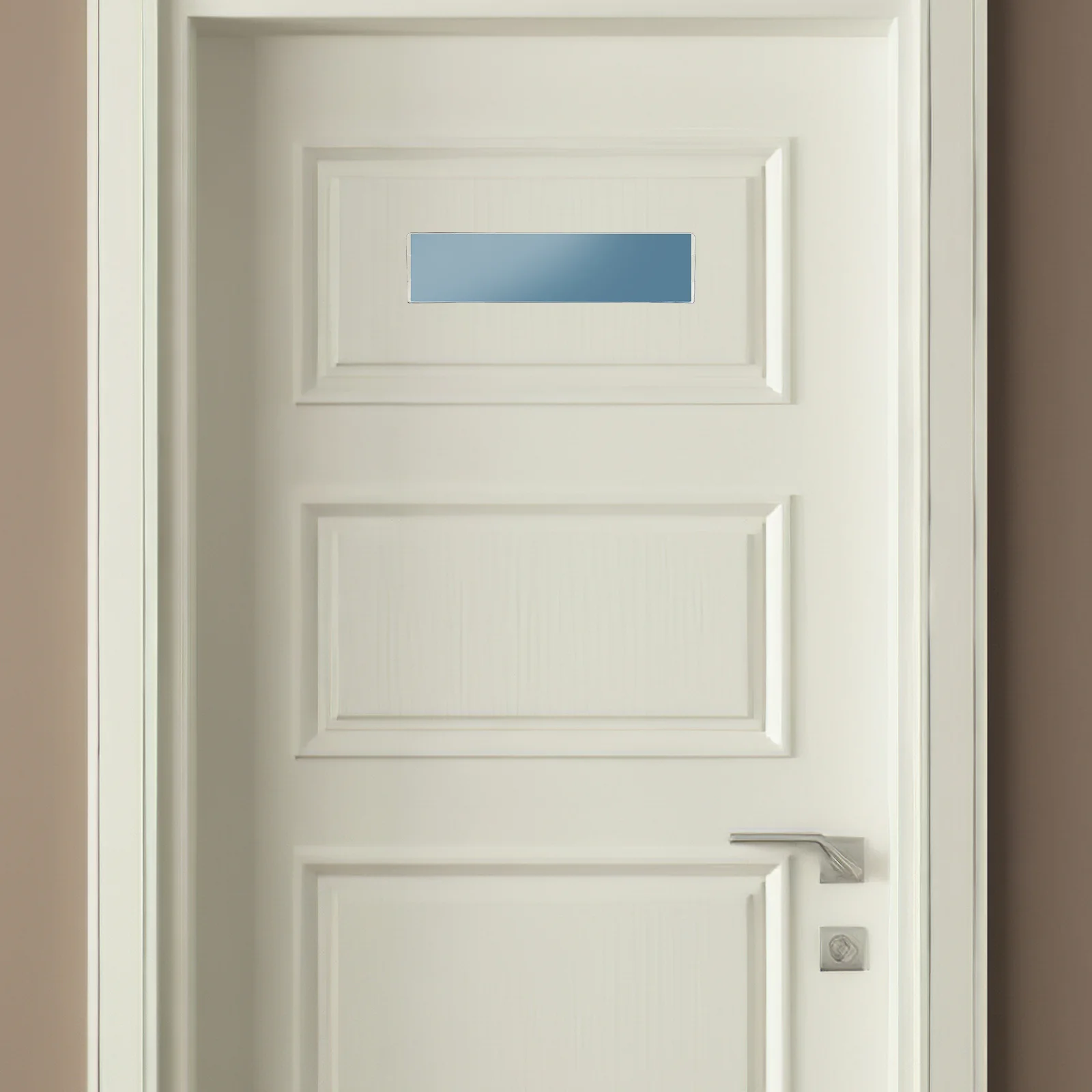 

6pcs Acrylic Name Plate Holder Clear Wall Door Frame For Office Classroom Hospital Desk Label Display Sign Holder