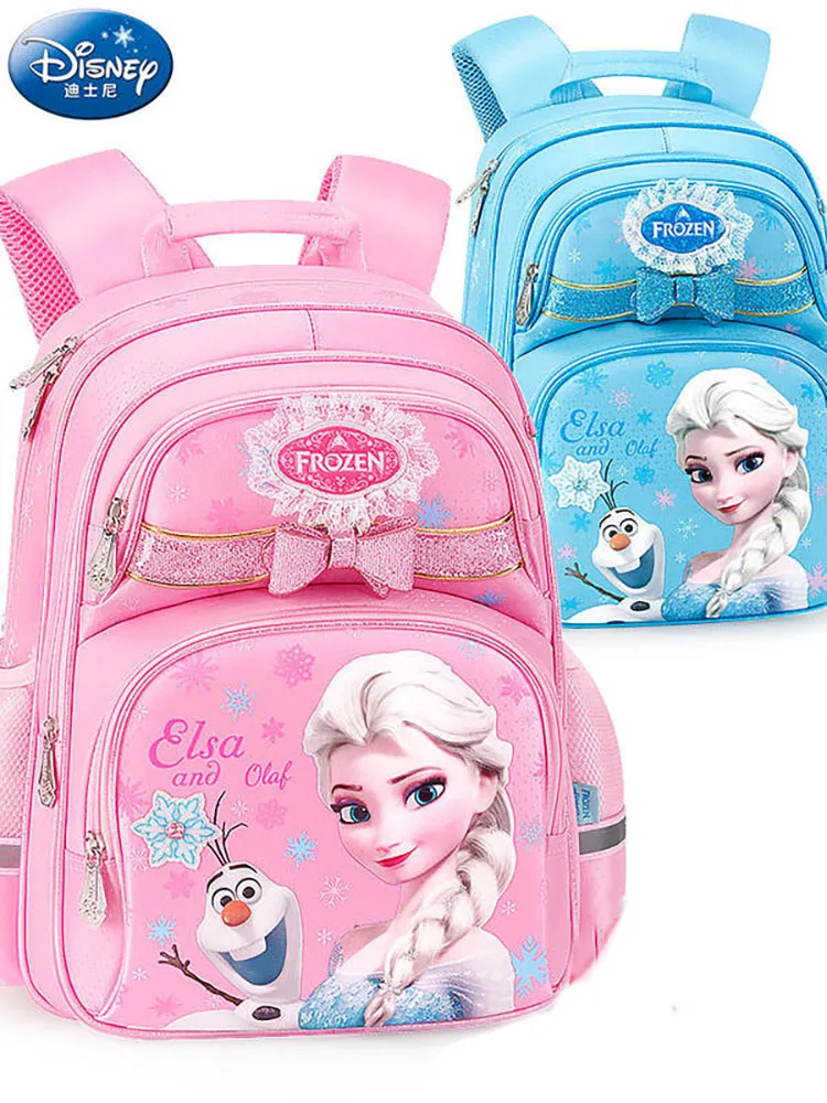 

30-45CM Genuine Disney Marvel Frozen Elsa Shcool Bag EVA Backpack Girl Boy Children bags Knapsack Bag Birthday Gift Plush TOY