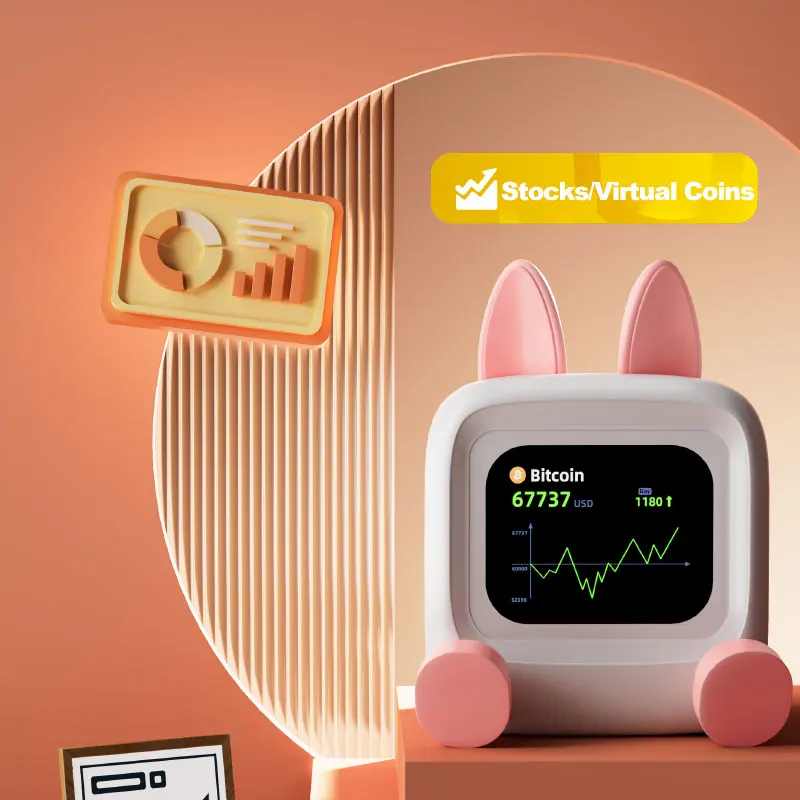 MILI-TV بكسل الفن سمّاعات بلوتوث لتقوم بها بنفسك LED لوحة GIF APP التحكم واي فاي ساعة لاسلكية إطار رقمي لطيف هدية ديكور للطاولات #3