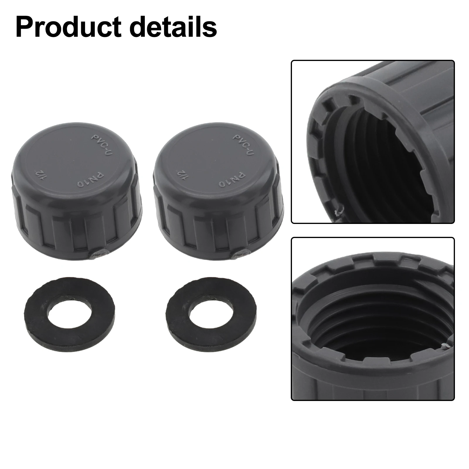 For Hose Connections Hose Connector Cap Pipe End Cap For Home Improvement Water Protection Dust Protection Easy Connection