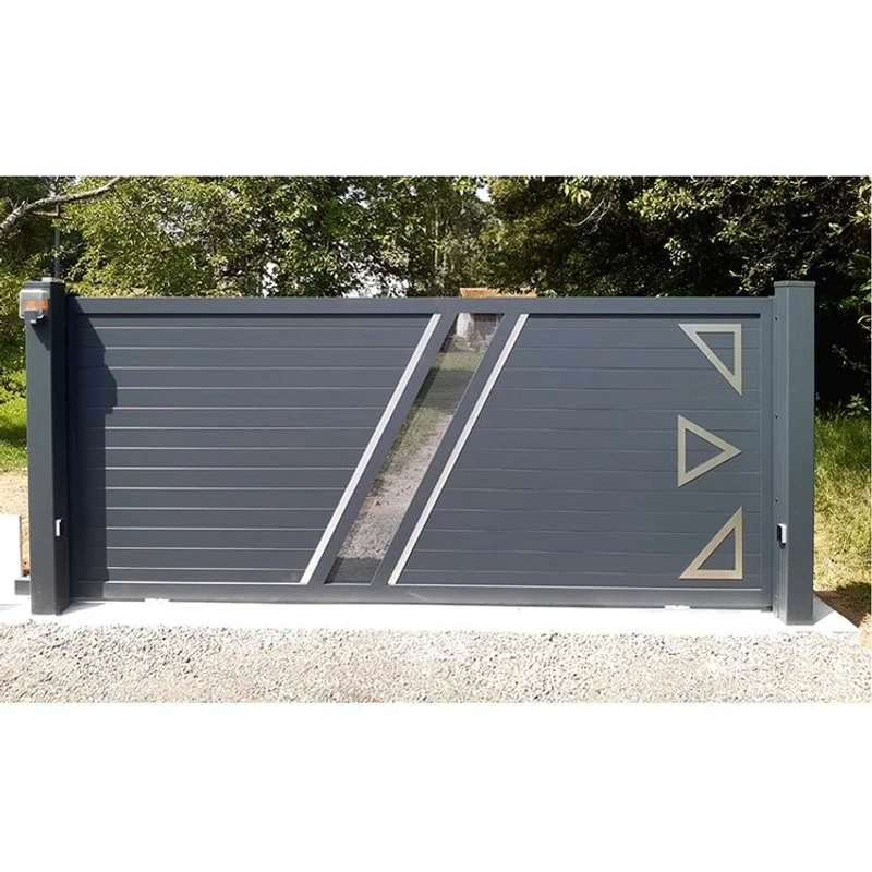 Porte de treillis de clôture de porte de luxe de vente chaude