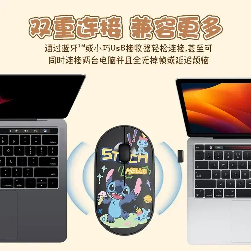Disney Stitch draadloze Bluetooth-muis stil kantoor iPad tablet universeel meisjes creatief gepersonaliseerd verjaardagscadeau
