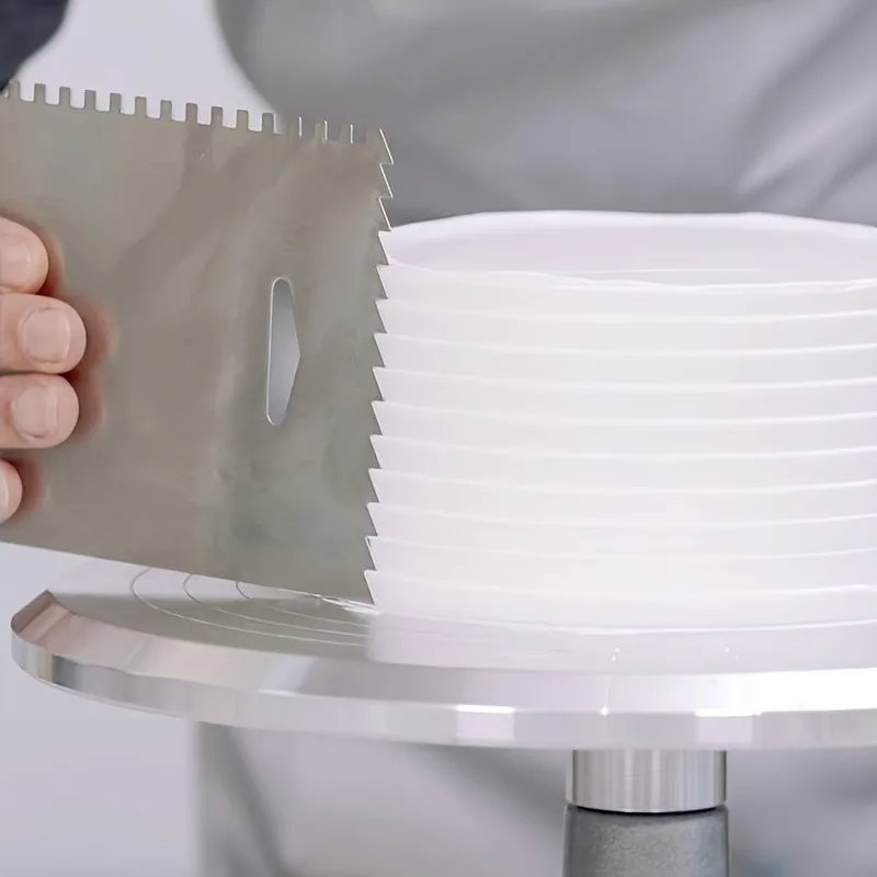 Stainless Steel Cake Scraper 2