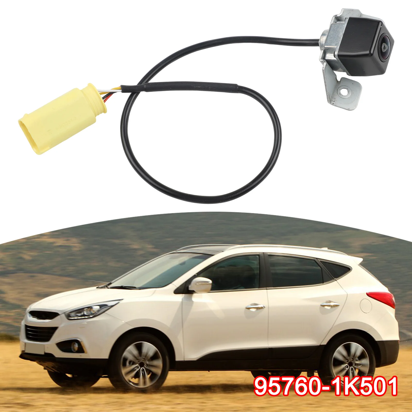 Rear View Assist Camera Compatible with For Hyundai IX35 2010 2013 OE/OEM Part Number 95760 1K501 Direct Replacement