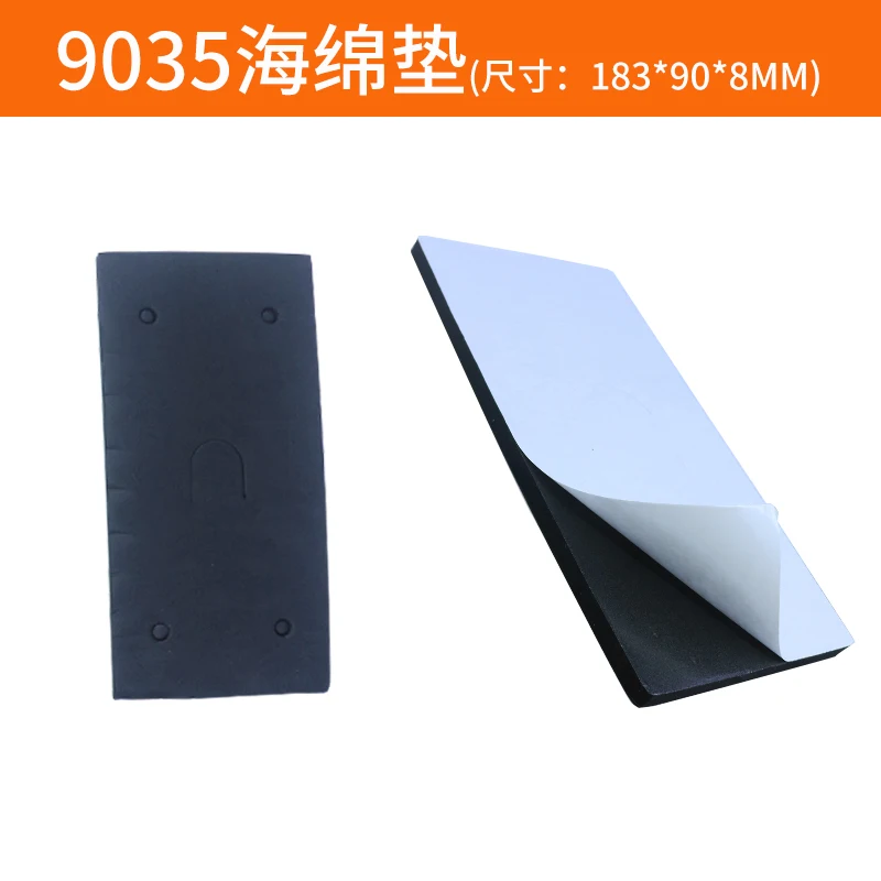 2 шт. квадратный/прямоугольный плоский шлифовальный коврик для Makita 4510/9035/9045, шлифовальный станок, губка, резиновая наждачная бумага, резиновый коврик