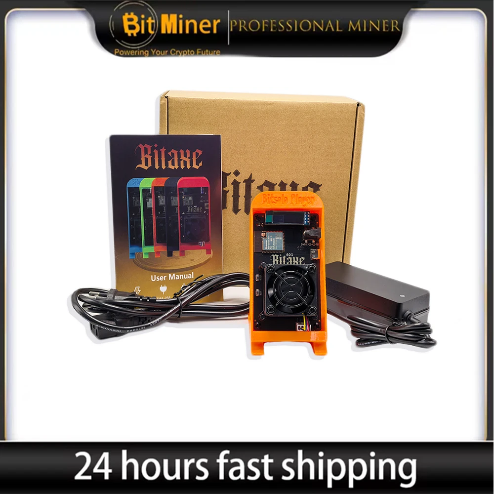 Совершенно новые криптомайнеры Bitaxe Gamma 6011.2TH/S 18 Вт BTC Miner от Antminer S21 Pro Asic Miners Bitcoin Miner Solo Miner