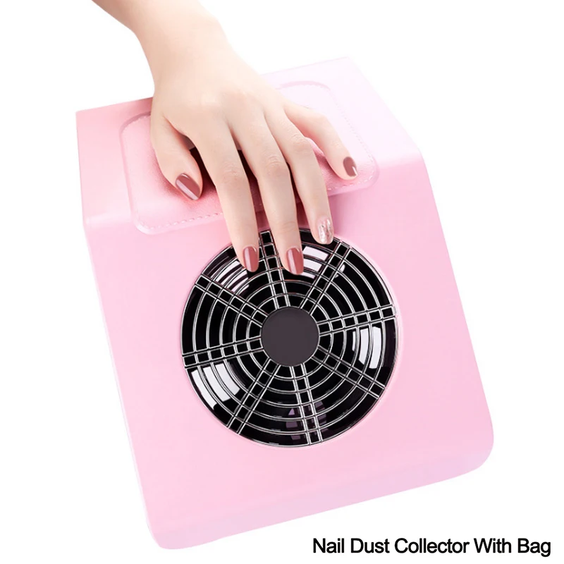 

Nail Dust Vacuum Cleaner 40W Powerful Extractor Fan For Manicure And Nail Supplies For Professional Nail Dust Collector Tools