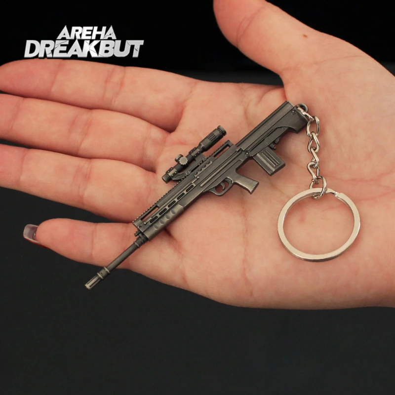 9cm 새로운 아레나 브레이크 아웃 게임 주변기기 모델 업그레이드 버전 금속 키 체인 펜던트 컬렉션 생일 축제 선물 완구