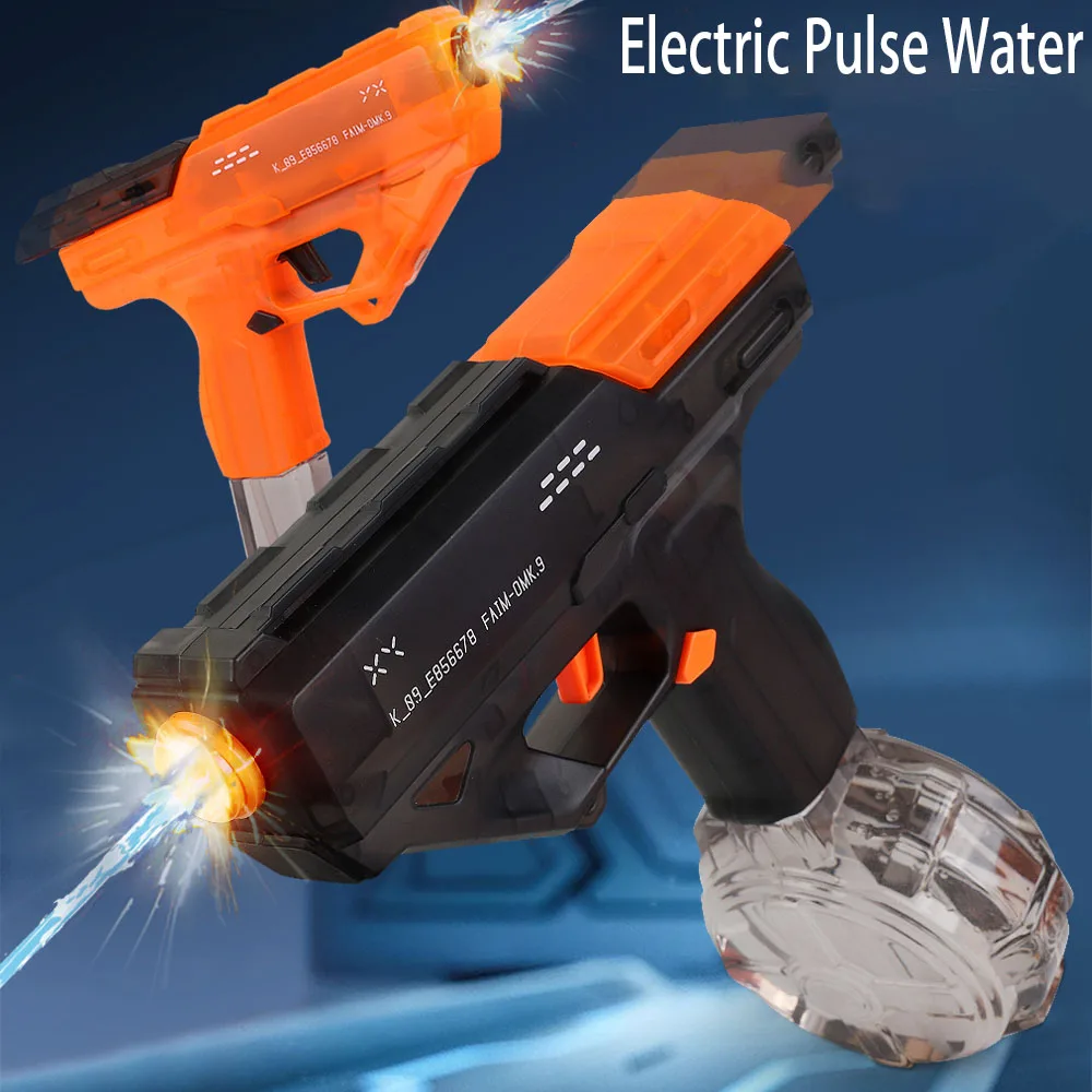 

Electric Automatic Water Storage Gun Toys Portable Children Summer Beach Outdoor Fight Fantasy Spray Gun Toys Boy Kid Adult Game