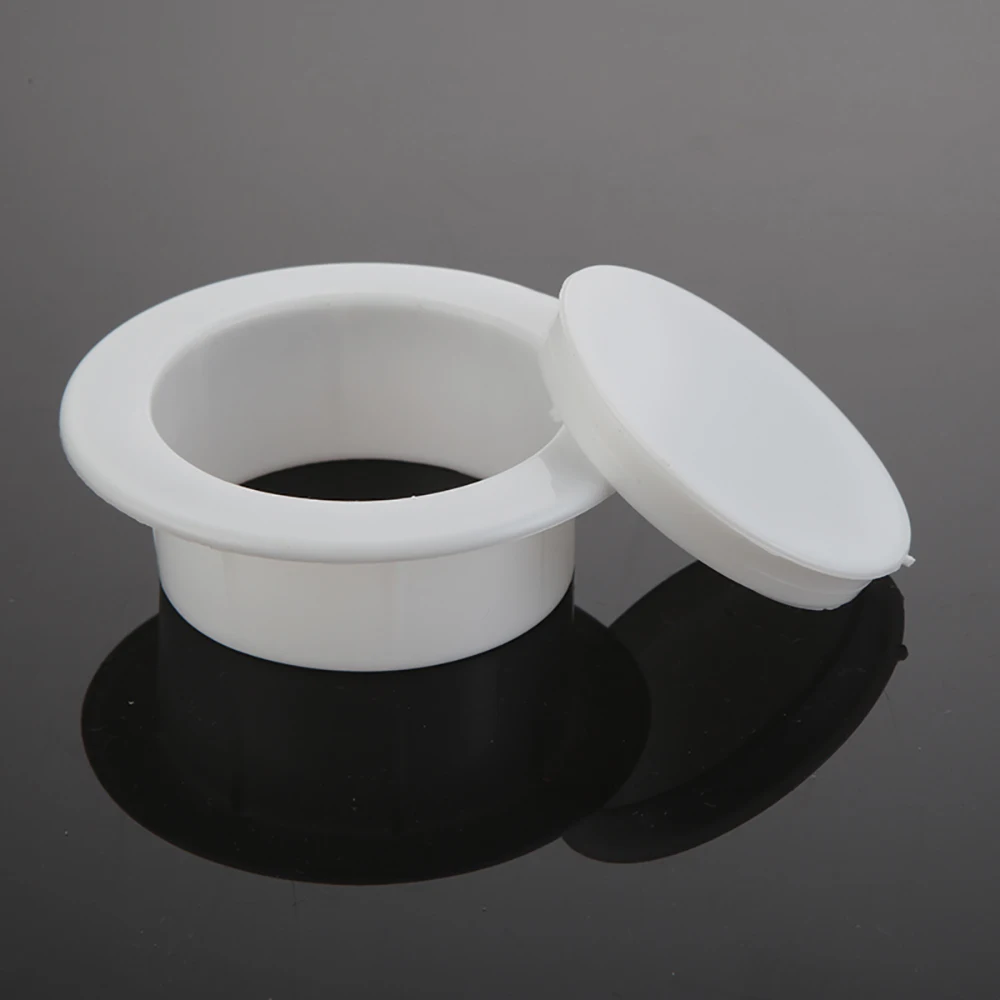 

2PCS 100mm Decorative Wall Hole Cover Protective Vent Decorative Cover Plastic Detachable Cover For Water Or Line Pipes