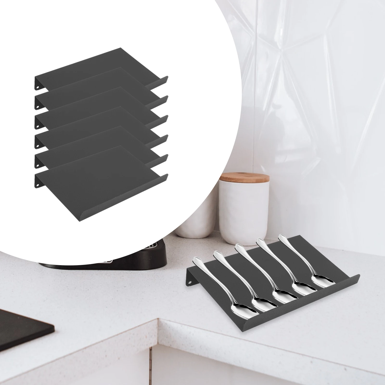 

Drawer Spice Rack Multifunctional Storage Space Saver Aluminum Kitchen ganizer Seasoning Holder Condiment Shelf