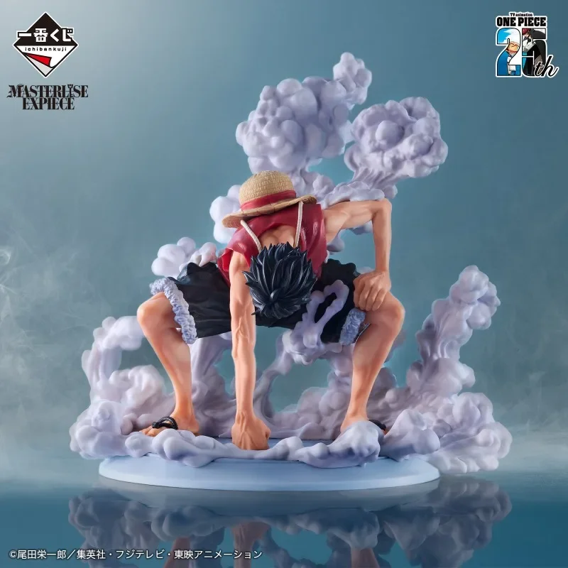 Original BANDAI Ichiban Kuji One Piece 25th Road to Pirate King Monkey D. Luffy Gear 2 3 4 5 Figure Anime Action Model Toys Gift - view 3