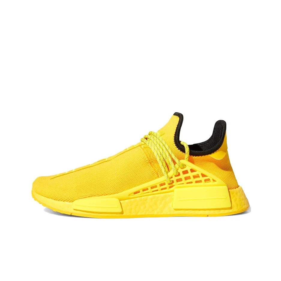 POIZON Nmd Human Race Tênis Masculino Pharrell x Nmd Human Race Adidas Originals 'Amarelo'