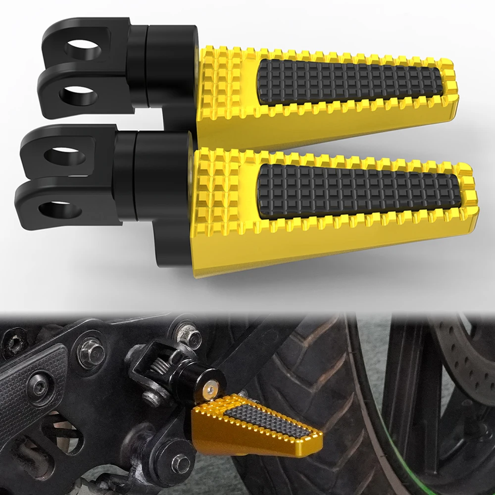 

For Honda MSX125 GROM 125 2013 2014 2015 2016 2017 2018 2019 Motorcycle Adjustable Front or Rear Footrests Foot Pegs Pedal